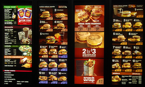 McDonald's Breakfast Menu Prices